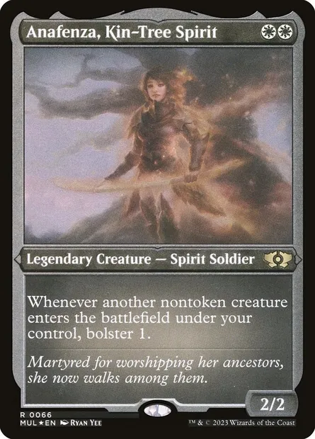 Anafenza, esprit de l'arbre-parent, carte Magic MUL 66 — extension Multiverse Legends