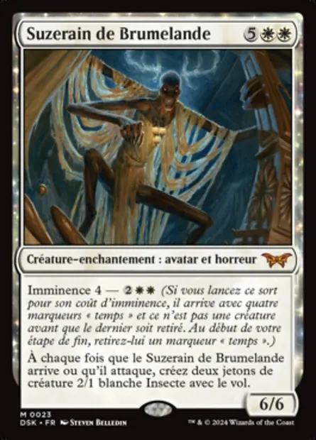 Suzerain de Brumelande, carte Magic DSK 23 — extension Duskmourn: House of Horror
