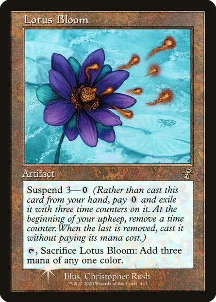 Lotus Bloom, Magic card TSR 411 — Time Spiral Remastered set
