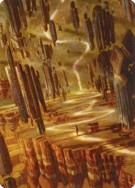 Brightclimb Pathway // Brightclimb Pathway, carte Magic AZNR 23 — extension Zendikar Rising Art Series