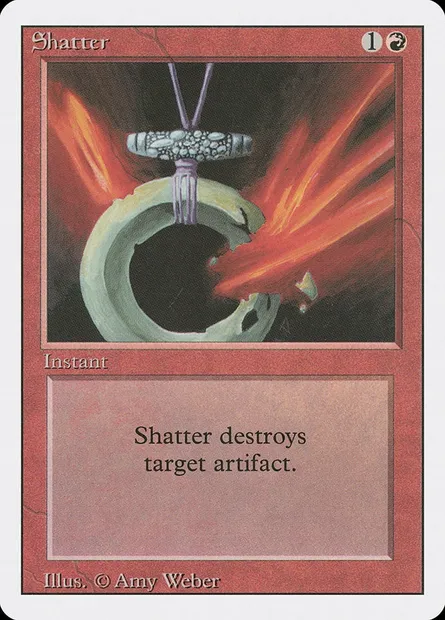 Shatter, Magic card 3ED 175 — Revised Edition set