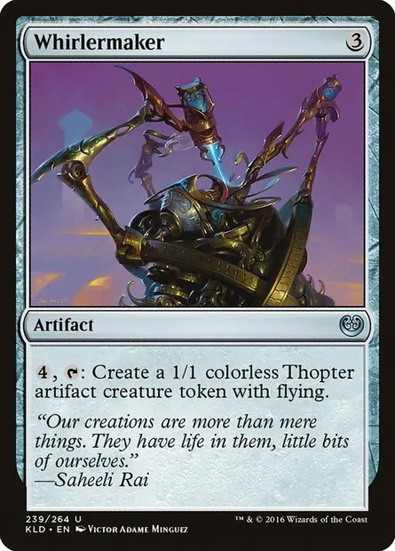Whirlermaker, Magic card KLD 239 — Kaladesh set