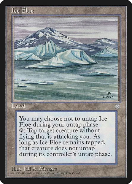 Banquise, carte Magic ICE 355 — extension Ere Glaciaire