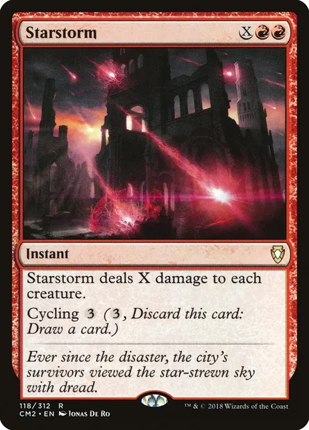 Starstorm, Magic card CM2 118 — Commander Anthology Volume II set