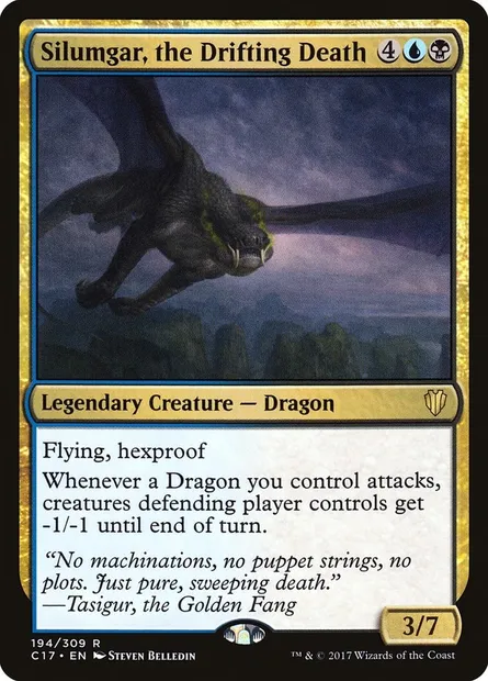 Silumgar, the Drifting Death, Magic card C17 194 — Commander 2017 set