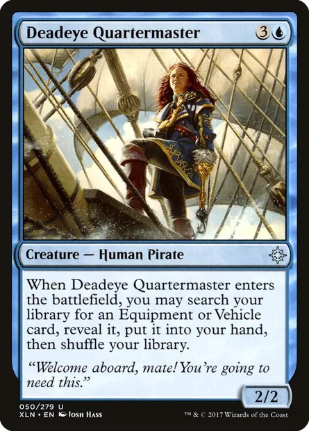 Deadeye Quartermaster, Magic card XLN 50 — Ixalan set