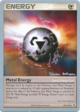Énergie Métal, carte Pokémon WCD08 130 — extension World Championship Decks 2008