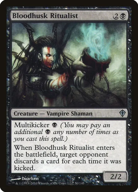 Bloodhusk Ritualist, Magic card WWK 50 — Worldwake set
