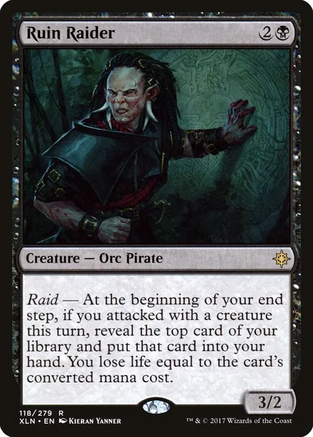 Ruin Raider, Magic card XLN 118 — Ixalan set