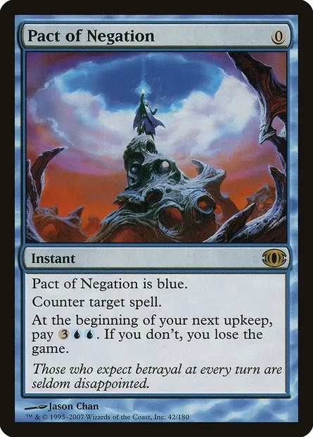 Pact of Negation, Magic card FUT 42 — Future Sight set