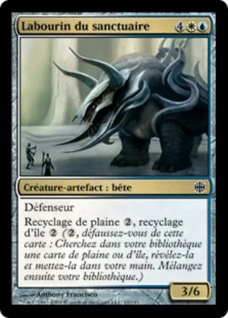 Labourin du sanctuaire, carte Magic ARB 10 — extension La Renaissance d'Alara