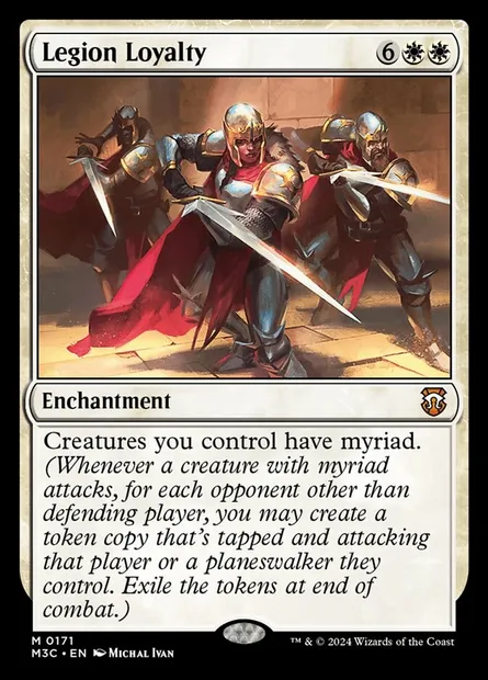 Legion Loyalty, Magic card M3C 171 — Modern Horizons 3 Commander set