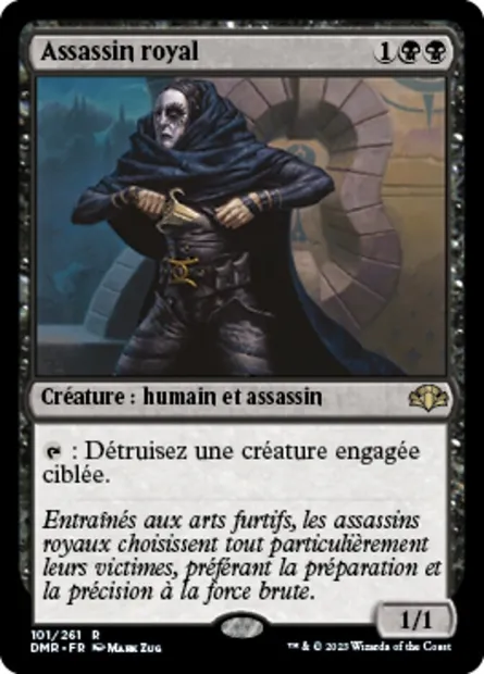 Assassin royal, carte Magic DMR 101 — extension Dominaria Remastered