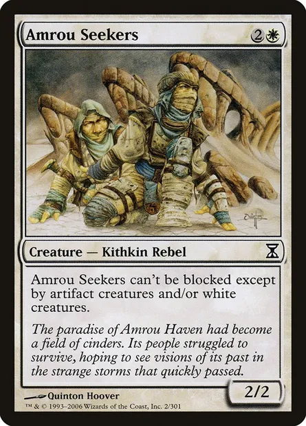 Amrou Seekers, Magic card TSP 2 — Time Spiral set