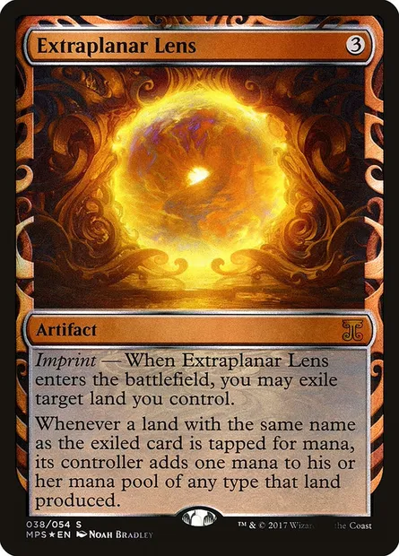 Extraplanar Lens, Magic card MPS 38 — Kaladesh Inventions set