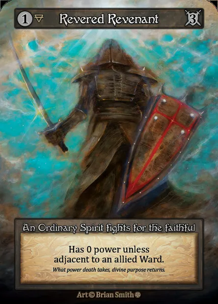 Revered Revenant, Sorcery card GOT 158 — Gothic set