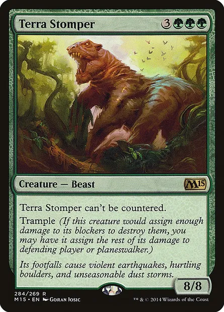 Terra Stomper, Magic card M15 284 — Magic 2015 set