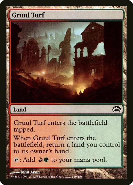 Gruul Turf, Magic card PC2 119 — Planechase 2012 set