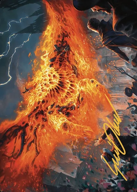 Havoc Eater // Havoc Eater, Magic card AMKM 48 — Murders at Karlov Manor Art Series set
