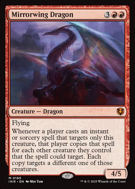 Mirrorwing Dragon, Magic card INR 165 — Innistrad Remastered set