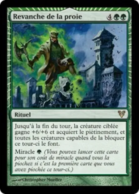Revanche de la proie, carte Magic AVR 191 — extension Avacyn ressuscitée