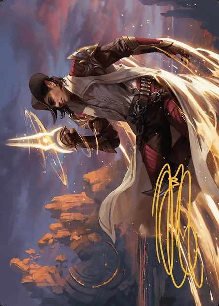 Kellan, the Kid // Kellan, the Kid, carte Magic AOTJ 24 — extension Outlaws of Thunder Junction Art Series