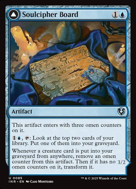 Soulcipher Board // Cipherbound Spirit, Magic card INR 85 — Innistrad Remastered set