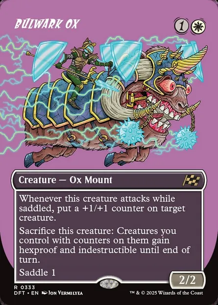Bulwark Ox, Magic card DFT 333 — Aetherdrift set