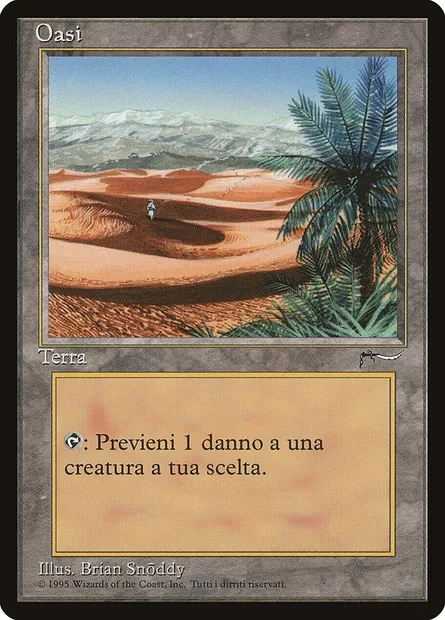 Oasis, Magic card RIN 173 — Rinascimento set