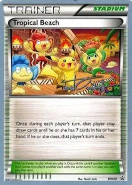 Tropical Beach, Pokémon card WCD14 BW50 — World Championship Decks 2014 set