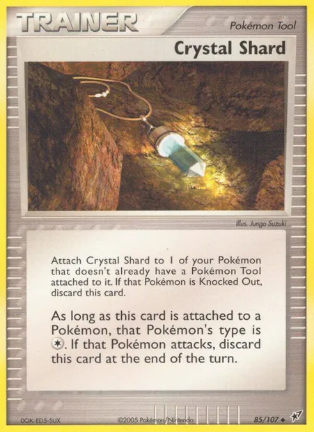 Crystal Shard, Pokémon card DX 85 — Deoxys set