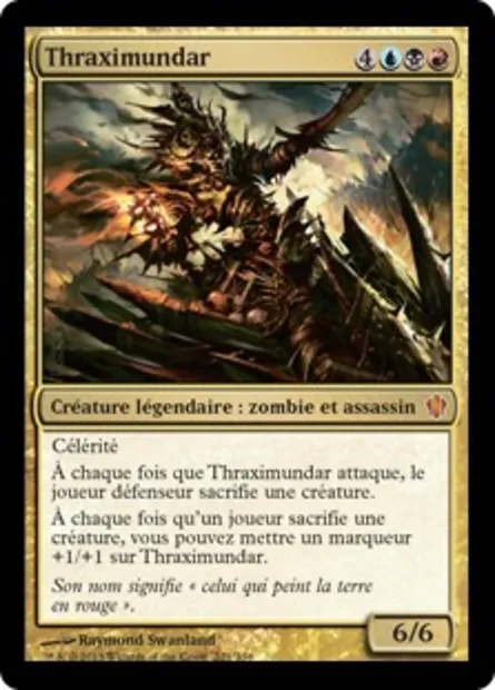 Thraximundar, carte Magic C13 221 — extension Commander 2013