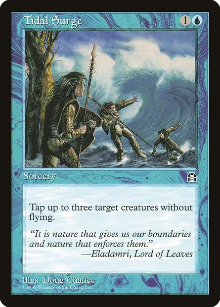 Tidal Surge, Magic card STH 46 — Stronghold set