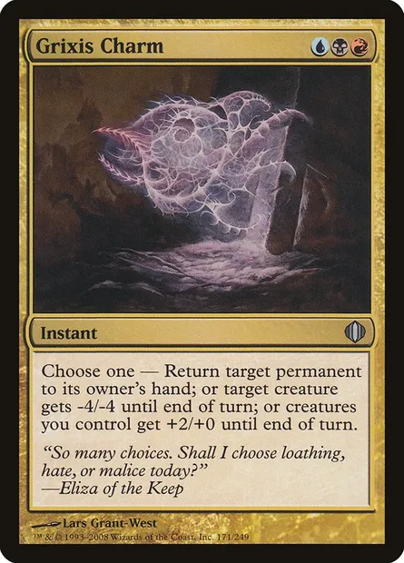 Grixis Charm, Magic card ALA 171 — Shards of Alara set