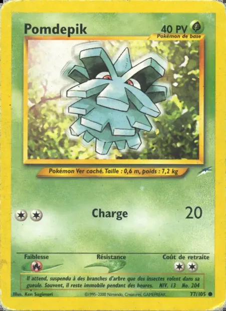 Pomdepik, carte Pokémon NDE 77 — extension Neo Destiny