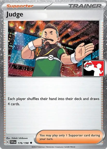 Judge, Pokémon card PPS 176 — Play! Pokémon Prize Pack Series set
