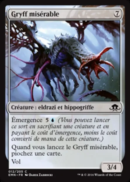 Gryff misérable, carte Magic EMN 12 — extension La lune hermétique