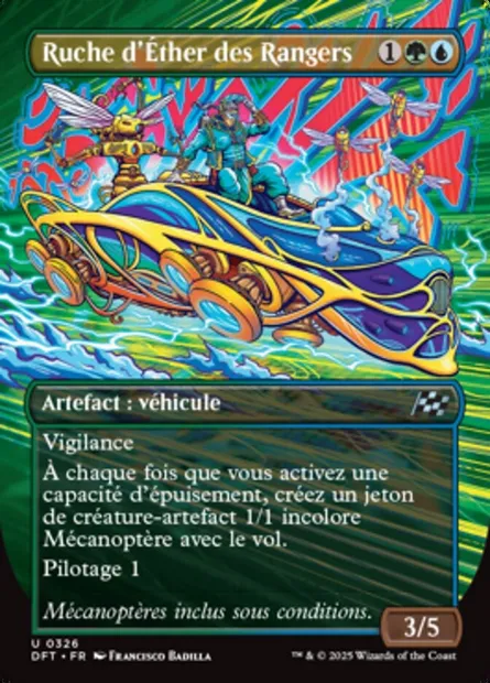 Ruche d'Éther des Rangers, carte Magic DFT 326 — extension Aetherdrift