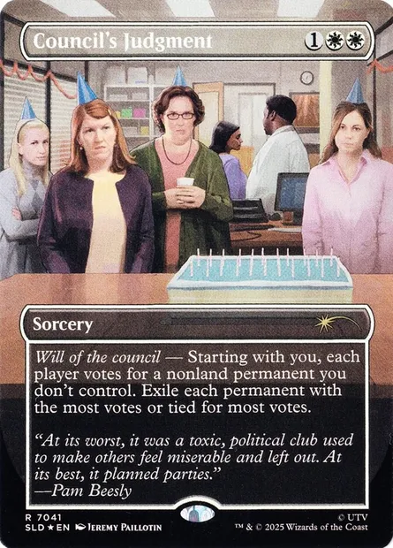 Council's Judgment, Magic card SLD 7041 — Secret Lair Drop set