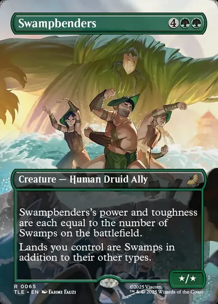Swampbenders, Magic card TLE 65 — Avatar: The Last Airbender Eternal set