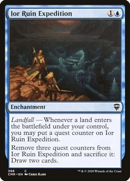 Ior Ruin Expedition, Magic card CMR 398 — Commander Legends set