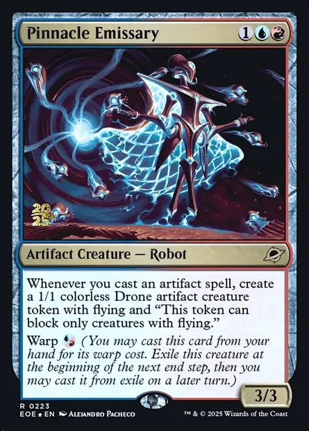Pinnacle Emissary, Magic card PEOE 223s — Edge of Eternities Promos set