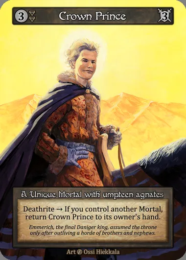Crown Prince, Sorcery card BET 047 — Beta set