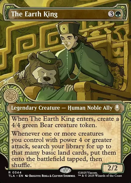 The Earth King, Magic card TLA 344 — Avatar: The Last Airbender set