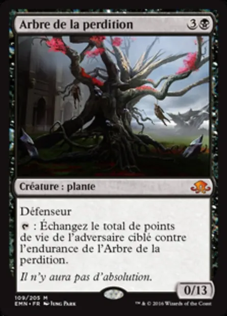 Arbre de la perdition, carte Magic EMN 109 — extension La lune hermétique