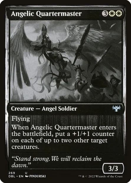 Angelic Quartermaster, Magic card DBL 269 — Innistrad: Double Feature set