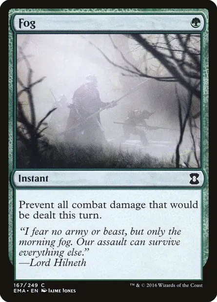 Brouillard, carte Magic EMA 167 — extension Eternal Masters