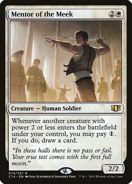 Mentor of the Meek, Magic card C14 79 — Commander 2014 set