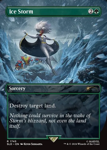 Ice Storm, carte Magic SLD 1745 — extension Secret Lair Drop