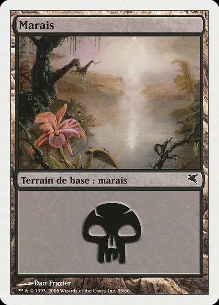 Swamp, Magic card PSAL A35 — Salvat 2005 set